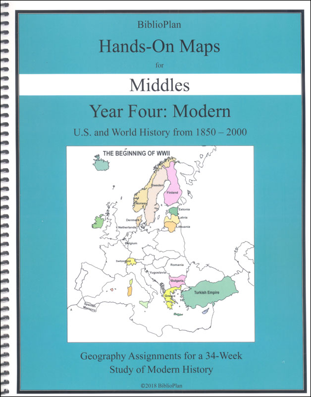 BP Modern History Hands-On Maps for Middle School
