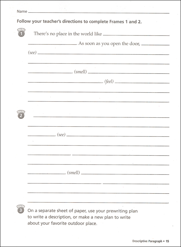 My class essay picture