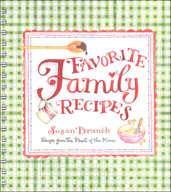 Favorite Family Recipes Blank Recipe Book