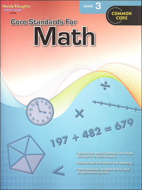 Core Standards for Math: Grade 3 | Steck-Vaughn | 9780547878218