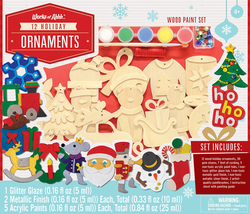Holiday Ornaments 12 Pack