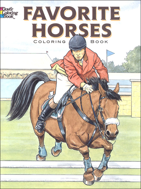 Favorite Horses Coloring Book