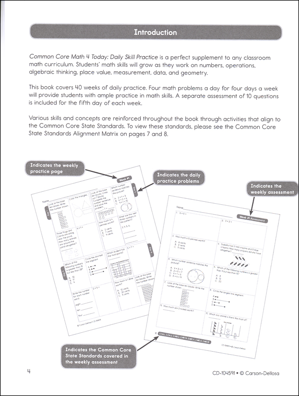 Math 4 Today Grade 2 (Common Core) | Frank Schaffer Publications ...
