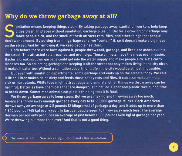 Where Do Garbage Trucks Go? And Other Questions about Trash and