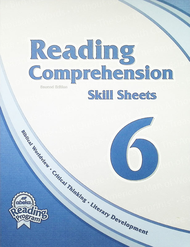 Reading Comprehension 6 Skill Sheets (Bound) | A Beka Book