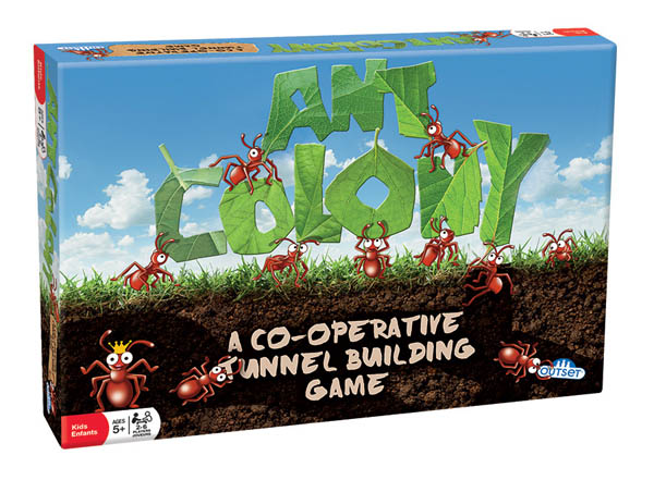 Ant Colony Co-Operative Tunnel Building Game
