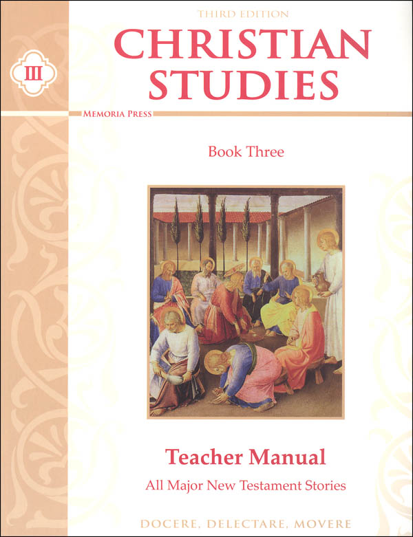 Christian Studies Book 3 Teacher Manual Third Edition