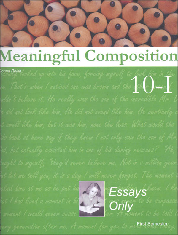 Meaningful Composition 10 (I): Essays Only