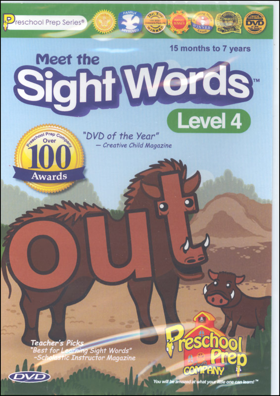 Preschool Prep CompanyNEW Meet the Sight Words Learning Kit 