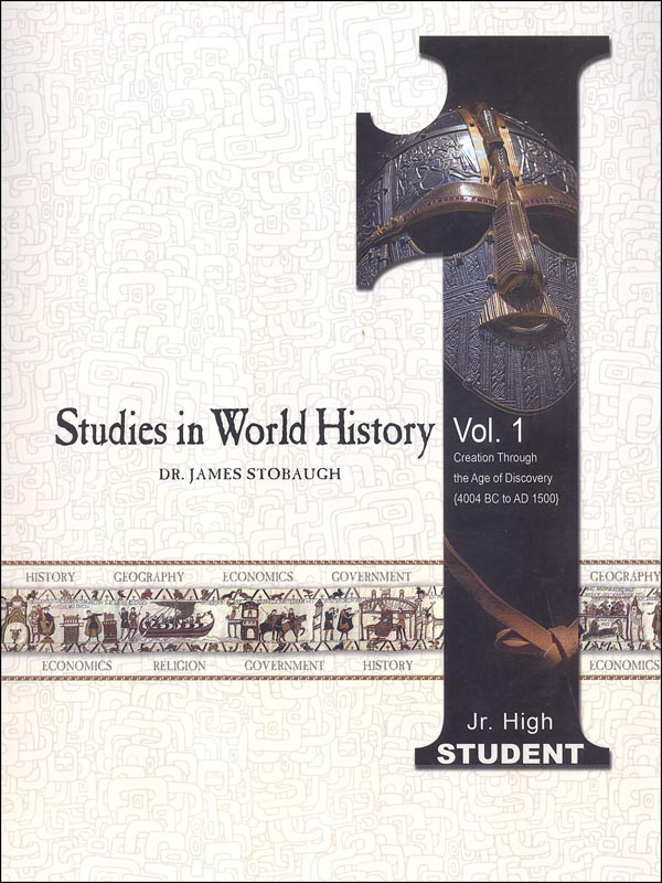 Studies in World History Volume 1 Student Master Book Publishers