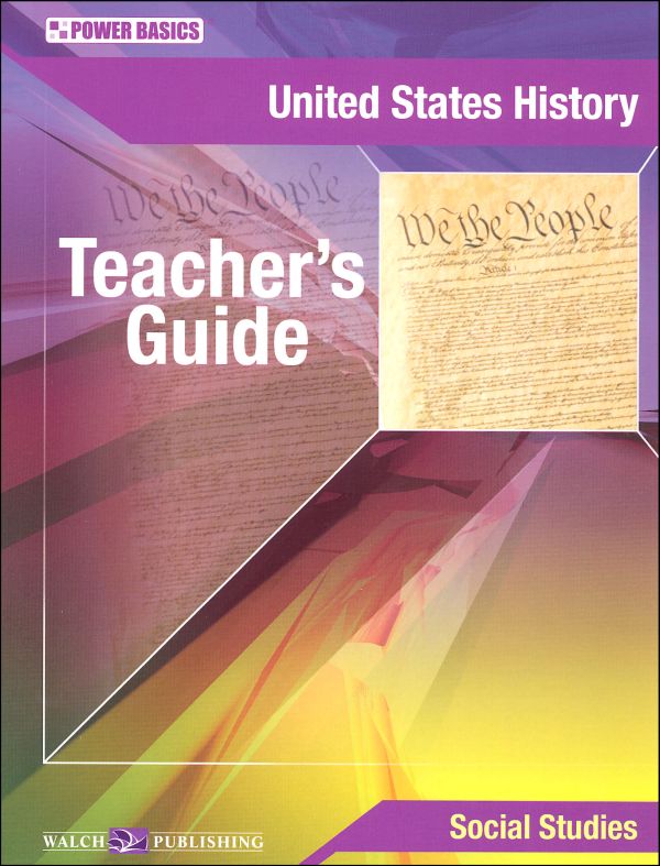 U.S. History Teacher's Guide (Power Basics)