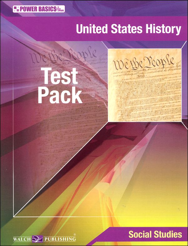 U.S. History Test Pk w/ Ans Key (Pwr Basics)