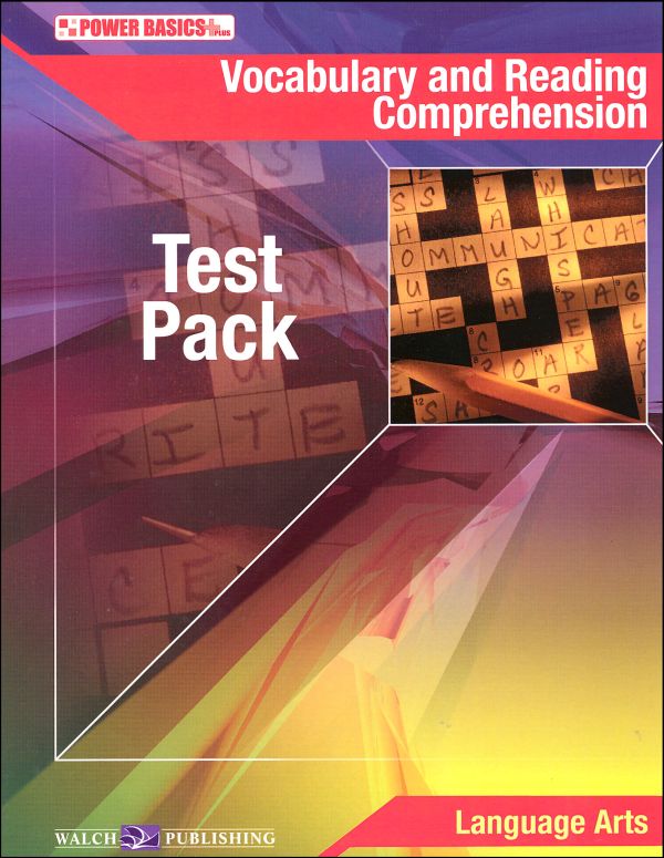 Vocabulary and Reading Comprehension Test Pack and Answer