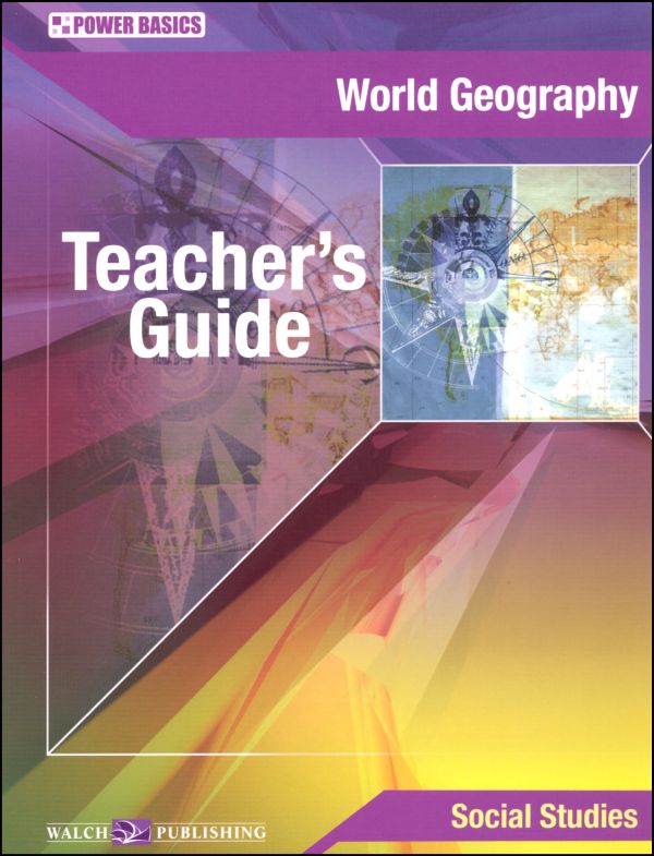 World Geography Teacher's Guide (Pwr Basics) | Walch Publishing ...