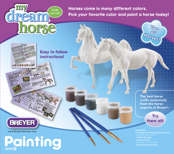 Breyer® Paint Your Own Horse Quarterhorse and Saddlebred Breyer