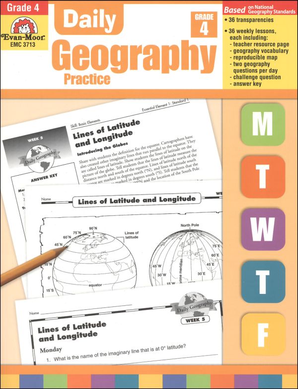 Daily Geography Practice Gr. 4