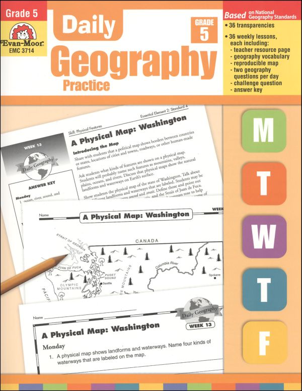 Daily Geography Practice Gr. 5