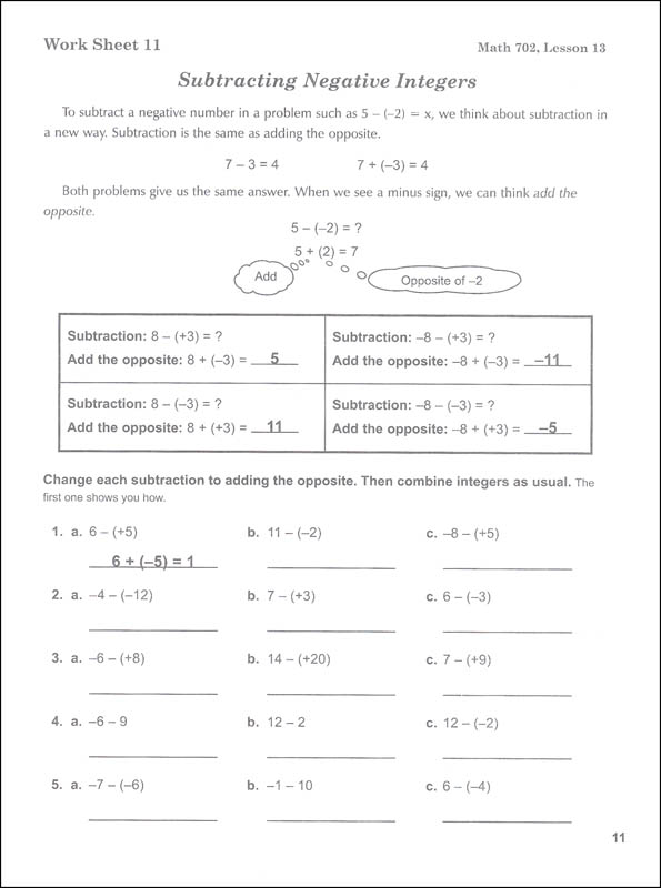 algebra math skill development worksheets christian light