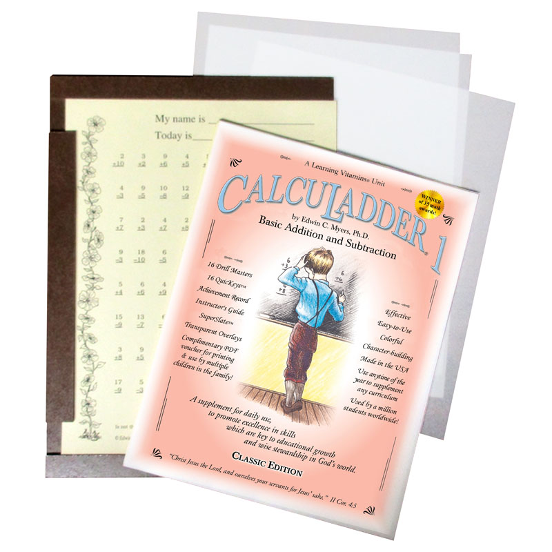 CalcuLadder 1 Drill Masters with SuperSlate + PDF