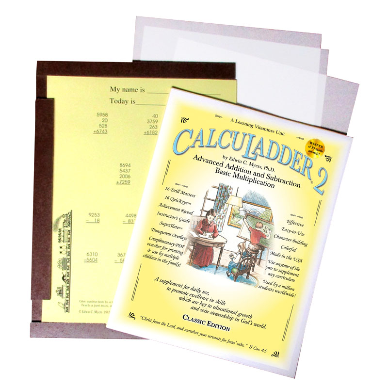 CalcuLadder 2 Drill Masters with SuperSlate + PDF
