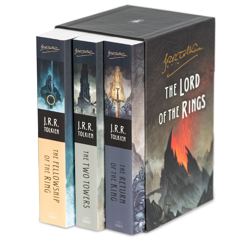 Lord Of The Rings 3 Volume Boxed Set Houghton Mifflin