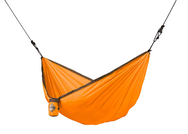 orange travel hammock