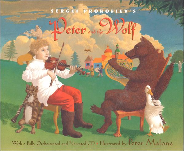 Peter and the Wolf with CD | Random House | 9780375824302