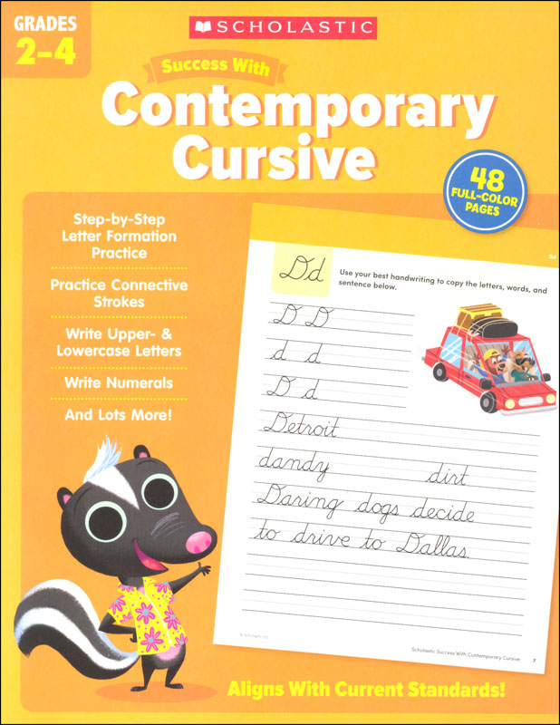 Contemporary Cursive (Scholastic Success With Scholastic