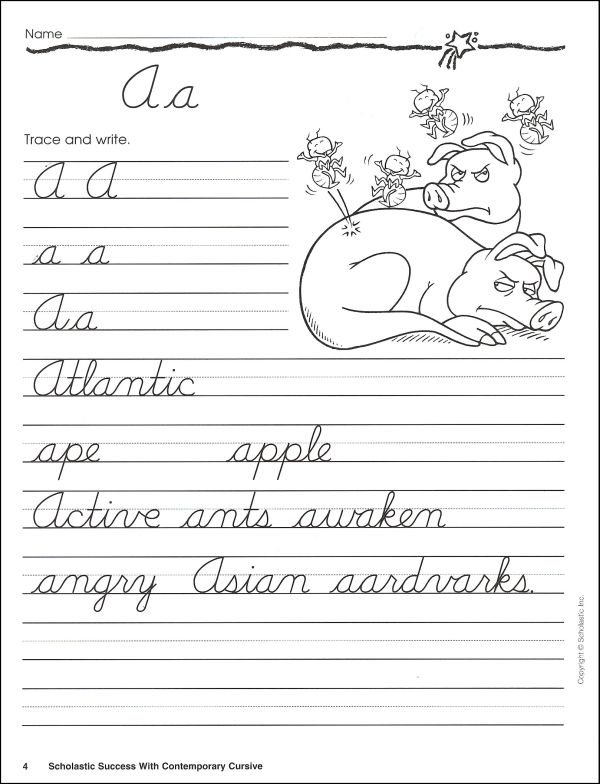 Contemporary Cursive (Scholastic Success With | Scholastic Teaching ...