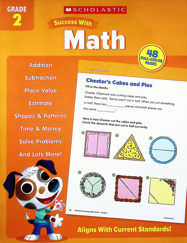 math-grade-2-scholastic-success-with-scholastic-teaching-resources-9781338798500