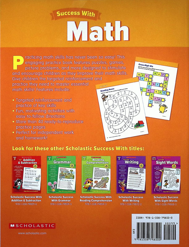 math-grade-2-scholastic-success-with-scholastic-teaching-resources-9781338798500