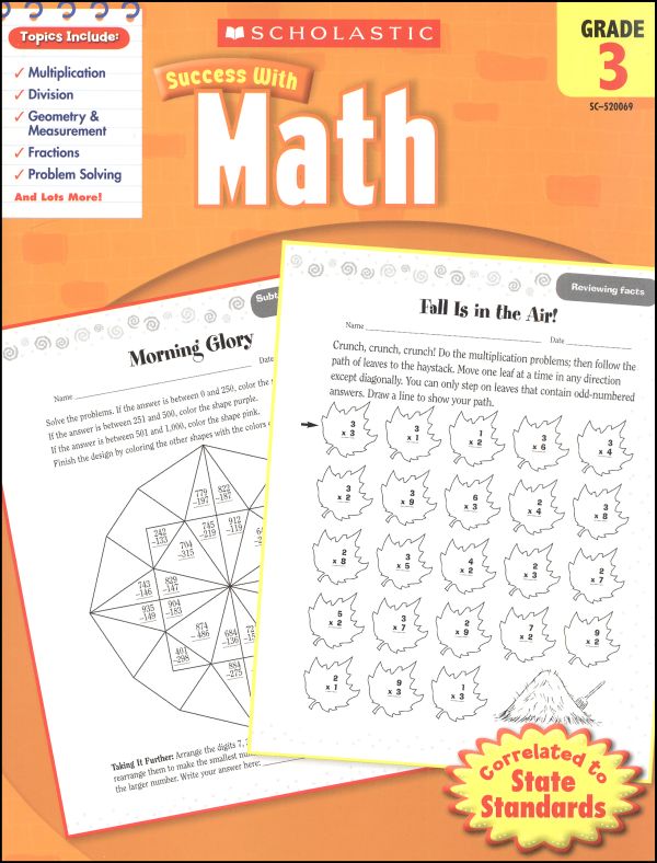 Math Grade 3 (Scholastic Success With) | Scholastic Teaching Resources