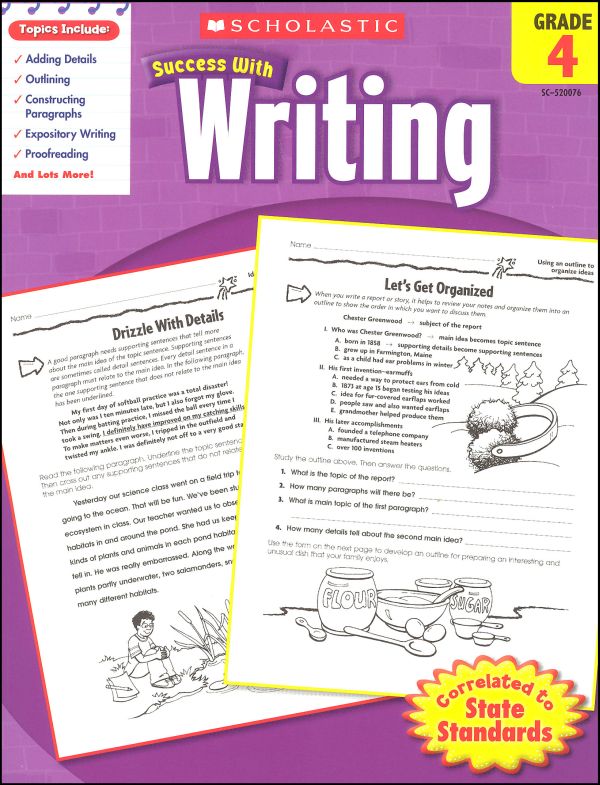 Writing Grade 4 (Scholastic Success With)