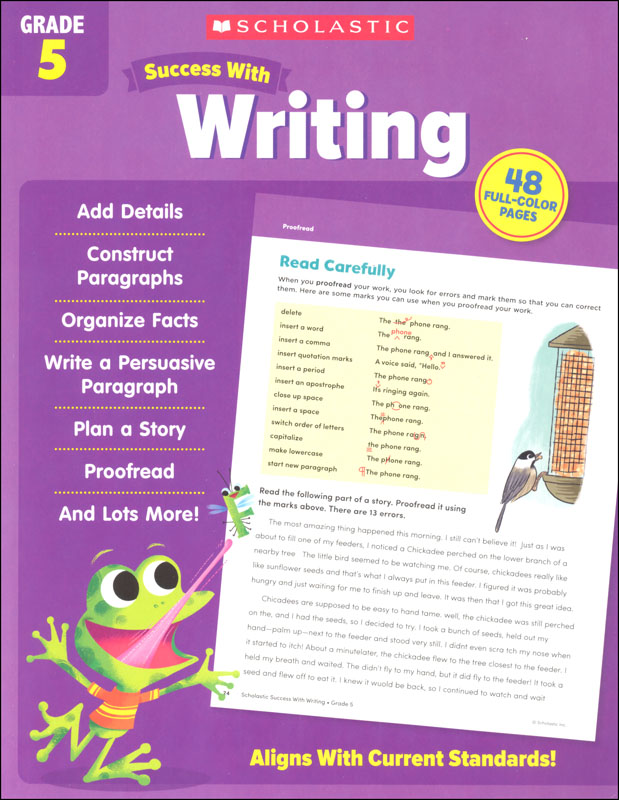 Writing Grade 5 (Scholastic Success With)