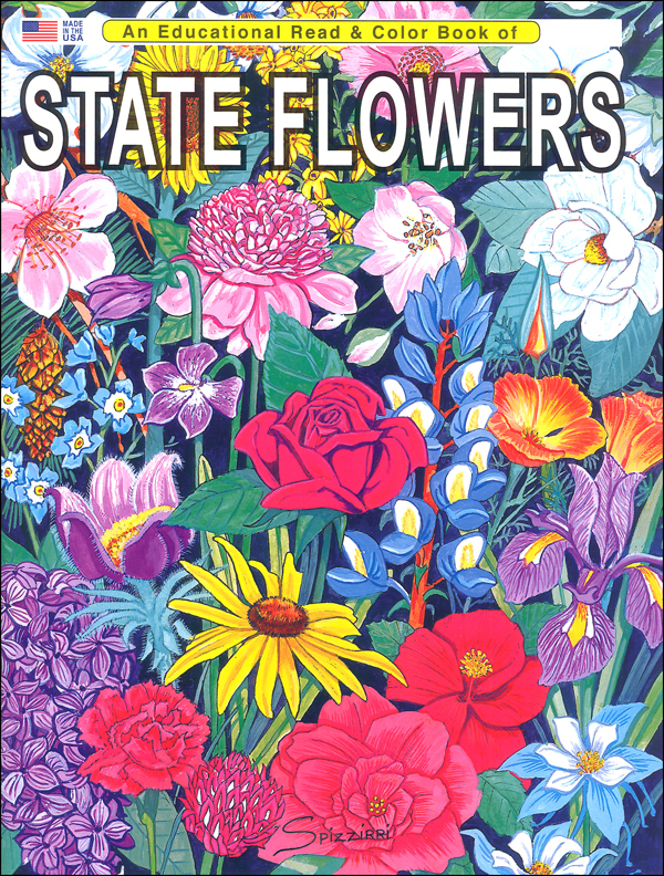 State Flowers (Educational Read & Color Book)