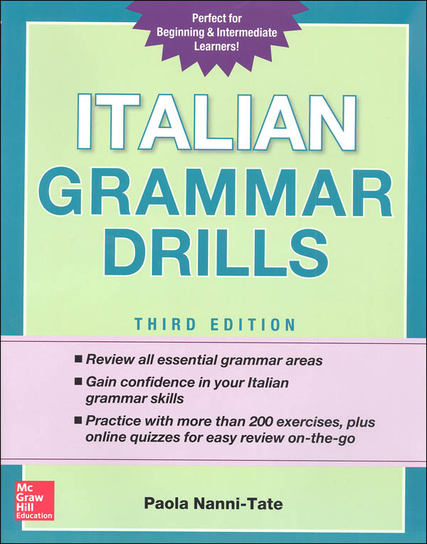 Italian Grammar Drills Third Edition