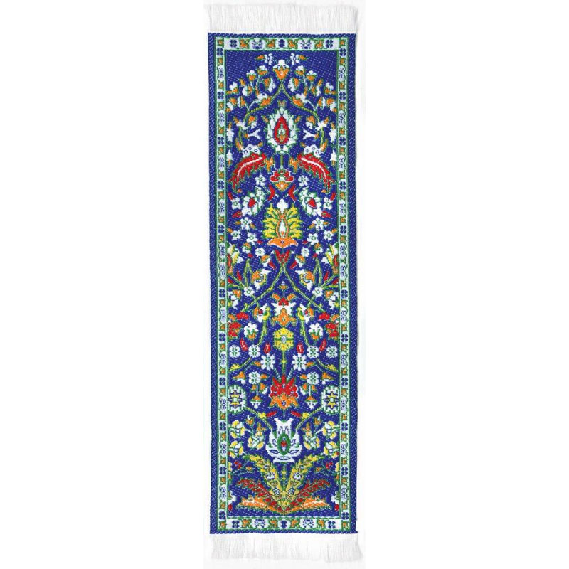 Oriental Carpet - Bookmark - Blue Kayseri Carpet