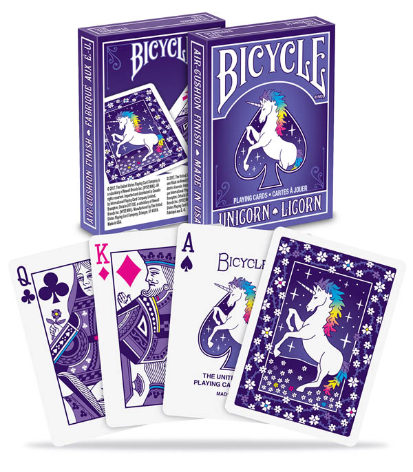 Bicycle Playing Cards - Unicorns