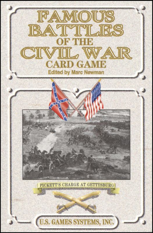 Famous Battles of the Civil War Playing Cards