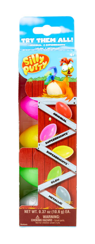Silly Putty 5 pk Eggs Party Pack 