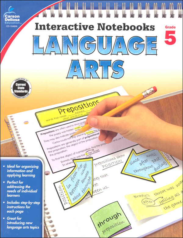 Interactive Notebooks: Language Arts - Grade 5