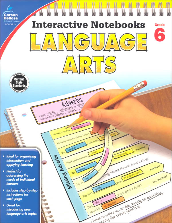 Interactive Notebooks: Language Arts - Grade 6