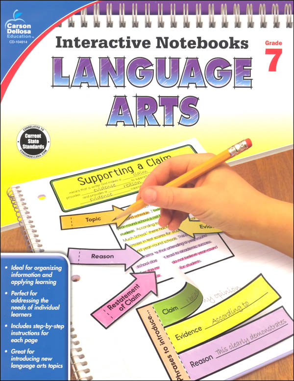 Interactive Notebooks: Language Arts - Grade 7