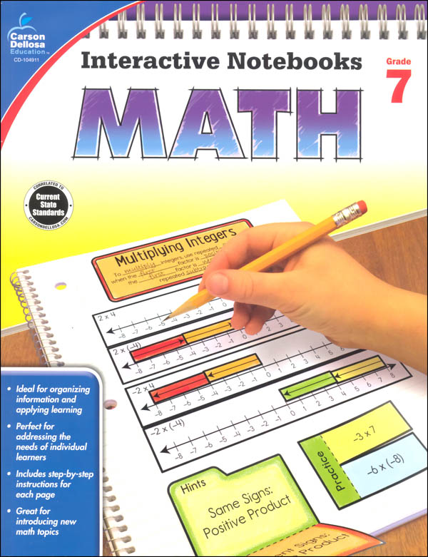 Interactive Notebooks: Math - Grade 7