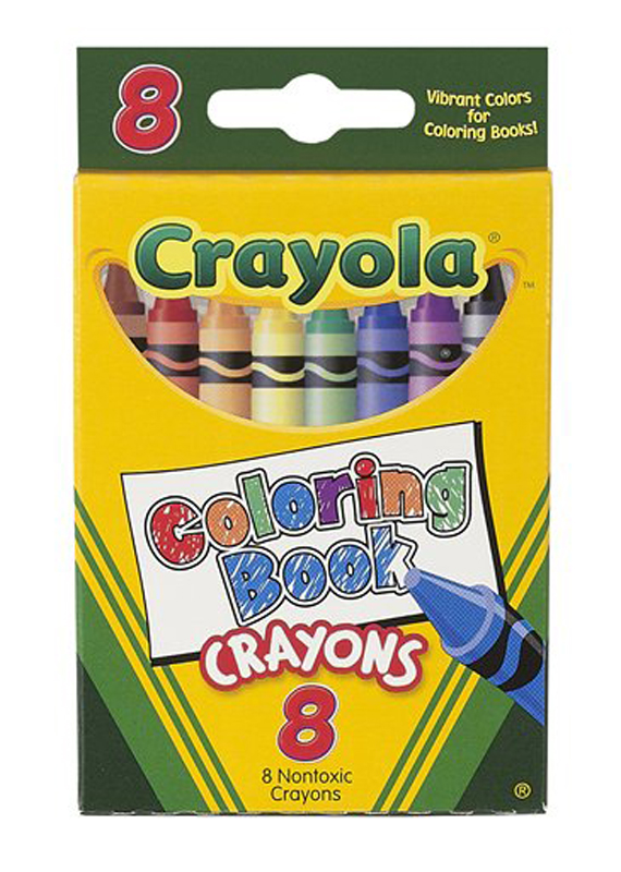 Download Crayola Coloring Book Crayons 8 Count Crayola