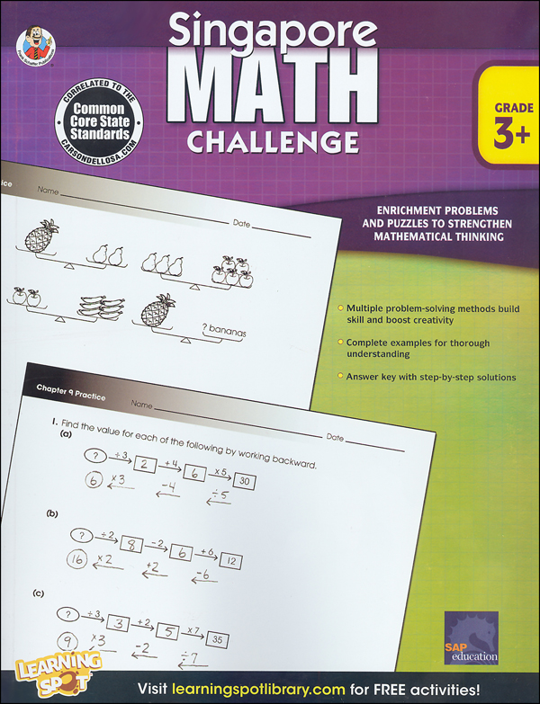 Singapore Math Challenge Grade 3