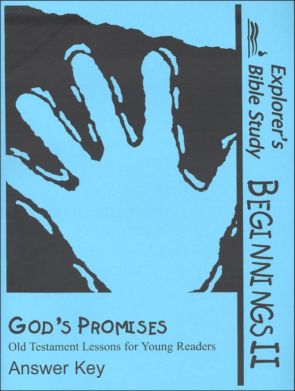 Beginnings II: God's Promises Answer Key