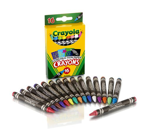 Crayola Construction Paper Crayons 16 Count | Crayola