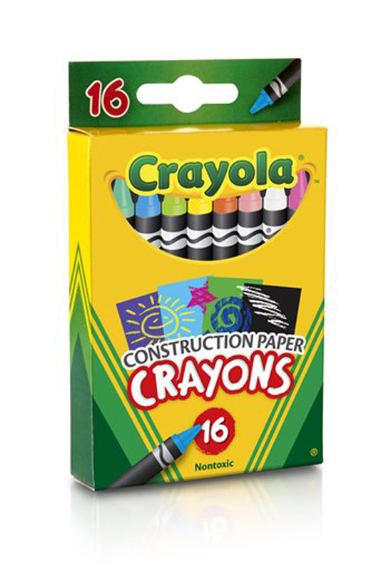 Crayola Construction Paper Crayons 16 Count | Crayola