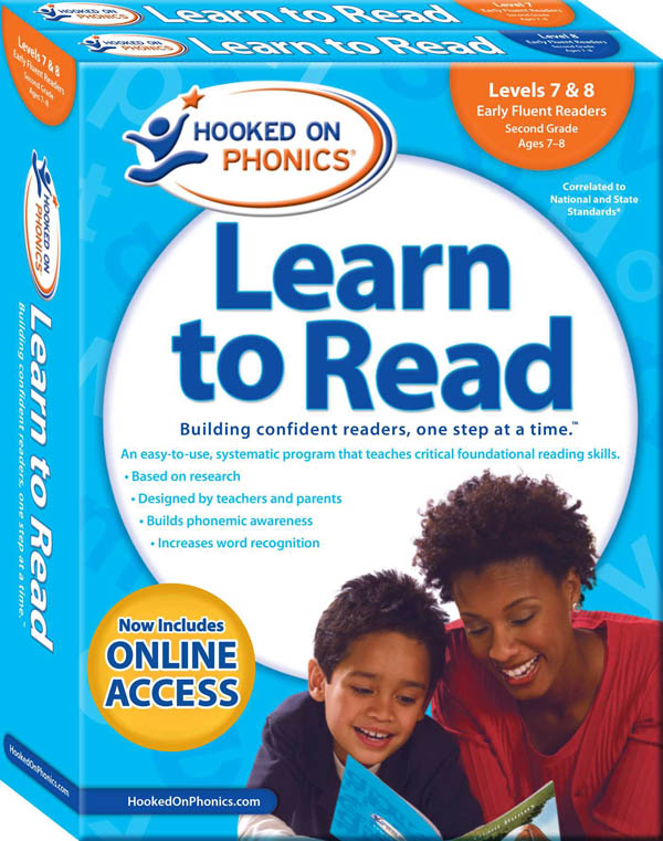 Hooked on Phonics Learn to Read Levels 7 & 8 - Second Grade